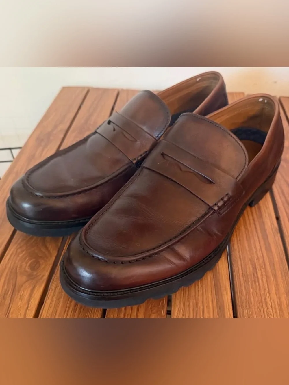 Florsheim Men's Loafers - size 11.5 - Brown